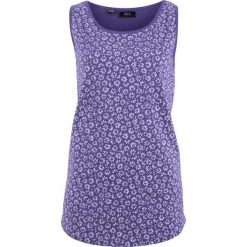 Top bawełniany bonprix lila z nadrukiem. Topy marki 4f. Za 34.99 zł.