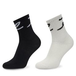 Skarpety długie KARL LAGERFELD. Czarne skarpetki KARL LAGERFELD, bez wzorów. Za 169.99 zł.