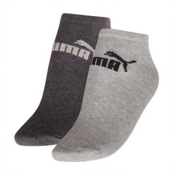 Puma BASIC 2-PACK skarpetki unisex szare 93532301 rozmiar 35-38. Szare skarpetki Puma, bez wzorów, z bawełny. Za 51.97 zł.