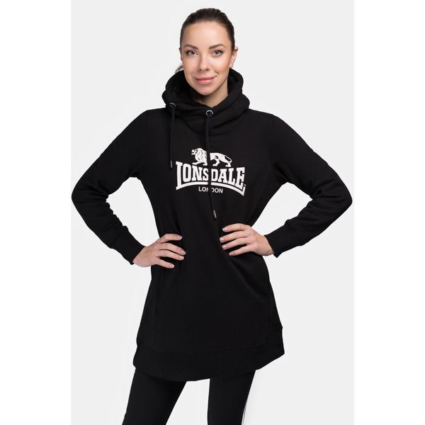 Bluza damska z kapturem Lonsdale Pitlessie. Białe bluzy Lonsdale, bez wzorów, z kapturem. W wyprzedaży za 227.00 zł.