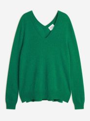 AUTHENTIC CASHMERE Kaszmirowy sweter "Giegn" w kolorze zielonym rozmiar: S. Zielone swetry AUTHENTIC CASHMERE, s, bez wzorów, z kaszmiru, bez ramiączek. Za 347.99 zł.
