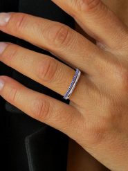 OR Carats Złoty pierścionek z kamieniami szlachetnymi rozmiar: 52. Niebieskie pierścionki OR Carats, z szafirem, złote. Za 1,000.99 zł.