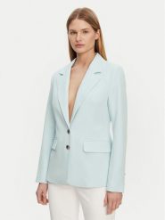 Guess Marynarka W5GN59 WH9Y2 Niebieski Regular Fit. Niebieskie marynarki i żakiety Guess, xs, z aplikacjami, z syntetyku, bez ramiączek. Za 389.99 zł.