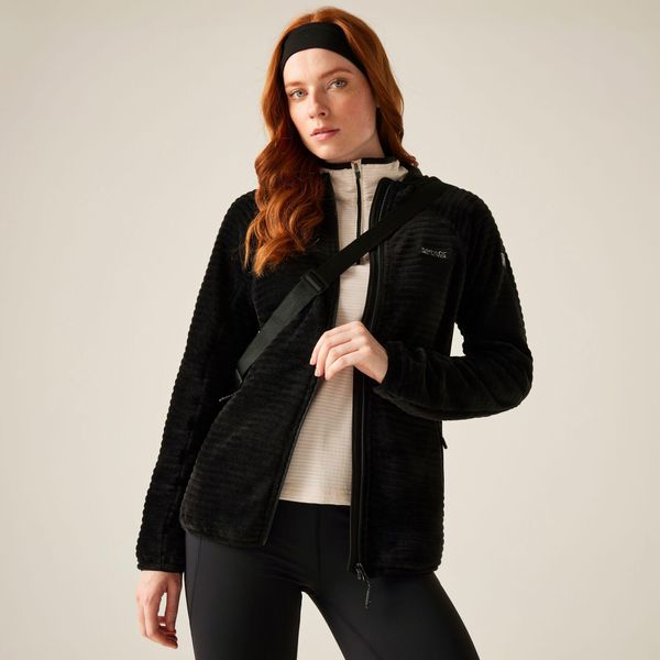 Endra Damski polar turystyczny. Czarne bluzy z polaru Regatta, bez wzorów, z polaru, trekkingowe. Za 179.99 zł.