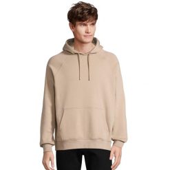 Bluza Z Kapturem Dla Dorosłych Unisex Stellar. Brązowe bluzy z kapturem SOL'S, s, bez wzorów, z kapturem, trekkingowe. Za 183.99 zł.