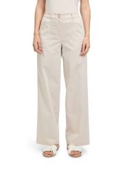 BETTY & CO Spodnie w kolorze kremowym rozmiar: 36. Brązowe spodnie materiałowe Betty & Co, bez wzorów, z materiału, z podwyższonym stanem. Za 130.99 zł.