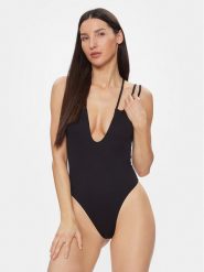 Hugo Strój kąpielowy Red Label Swimsuit 50510824 Czarny. Czarne stroje jednoczęściowe Hugo, bez wzorów, z syntetyku. Za 419.99 zł.