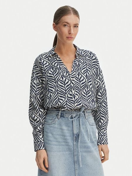 Vero Moda Koszula Josie 10315150 Granatowy Oversize. Niebieskie koszule Vero Moda, xs, bez wzorów, z wiskozy, bez kołnierzyka, bez ramiączek. Za 93.99 zł.