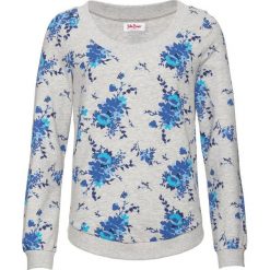 Bluza z nadrukiem, długi rękaw bonprix jasnoszary melanż z nadrukiem. Bluzy marki INOVIK. Za 49.99 zł.