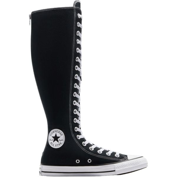 Buty sportowe damskie Converse Chuck Taylor All Star XXHi. Czarne buty treningowe Converse, bez wzorów, bez zapięcia. Za 590.00 zł.