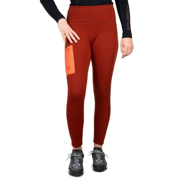 Leginsy trekkingowe damskie Arc'teryx Kyanite Bottom. Brązowe bielizna termoaktywna damska Arc'teryx, bez wzorów, bez ramiączek. Za 559.99 zł.