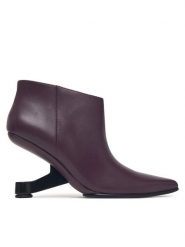 United Nude Botki Eamz Yoyo 1102692216 Fioletowy. Fioletowe botki United Nude, bez wzorów, ze skóry, bez obcasa, na słupku, bez zapięcia. Za 1,689.00 zł.