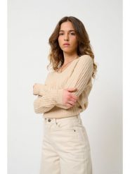 AUTHENTIC CASHMERE Kaszmirowy sweter "Grasmoor" w kolorze beżowym rozmiar: L. Brązowe swetry AUTHENTIC CASHMERE, l, bez wzorów, z kaszmiru, bez ramiączek. Za 370.69 zł.