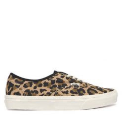Tenisówki Vans. Brązowe trampki Vans, bez wzorów, bez zapięcia, vans authentic. Za 339.99 zł.