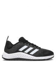 Adidas Buty na siłownię Everyset Trainer W IF3199 Czarny. Czarne buty treningowe adidas, bez wzorów, z materiału, bez zapięcia, na fitness i siłownię. Za 279.99 zł.