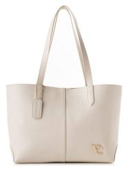 Vince Camuto Shopper bag "Savona" w kolorze kremowym - 38 x 27,5 x 14 cm rozmiar: onesize. Brązowe shopper bag Vince Camuto, bez wzorów, z materiału, na ramię, bez dodatków. Za 131.12 zł.