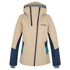 Kurtka narciarska damska Hannah Naomi 10000 mm 40 (L). Brązowe kurtki narciarskie Hannah, na zimę, l, bez wzorów, bez kaptura, narciarskie. W wyprzedaży za 529.90 zł.