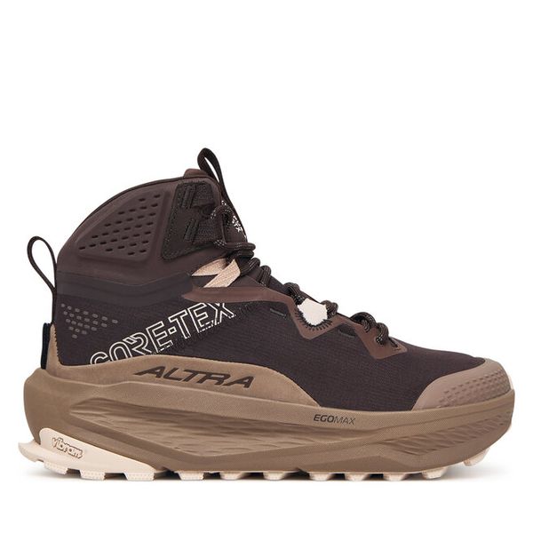 Trekkingi Altra. Brązowe buty trekkingowe Altra, z gore-texu, bez zapięcia. Za 1,099.00 zł.
