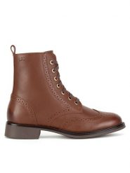 Lasocki Botki ARC-DERBY-07 Brązowy. Brązowe botki Lasocki, bez wzorów, ze skóry, bez obcasa, na płaskiej podeszwie, bez zapięcia. Za 188.99 zł.