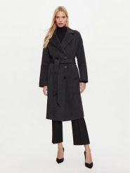 Silvian Heach Płaszcz wełniany GPA24016CP Szary Regular Fit. Szare płaszcze Silvian Heach, na zimę, bez wzorów, z syntetyku, bez kaptura. Za 619.99 zł.