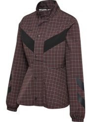 Hummel Wiatrówka damska z wysokim kołnierzem w kratę – CHECKERS. Kurtki przejściowe sportowe Hummel, xs, bez wzorów, z poliesteru, bez kaptura. Za 288.60 zł.