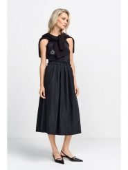 Rich&Royal Spódnica w kolorze czarnym rozmiar: 40. Czarne spódnice Rich&Royal, bez wzorów, midi. Za 201.08 zł.