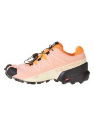 SALOMON Buty "Speedcross 5" w kolorze pomarańczowym do biegania rozmiar: 38 2/3. Pomarańczowe buty do biegania Salomon, bez wzorów, bez zapięcia, do biegania. Za 272.31 zł.