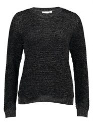 Vila Sweter "Dalo" w kolorze czarnym rozmiar: M. Czarne swetry Vila, m, bez wzorów, bez ramiączek. Za 104.99 zł.