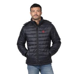 Ogrzewana kurtka EVO. Czarne kurtki narciarskie G-HEAT, na zimę, s, bez wzorów, z kapturem, narciarskie. Za 649.98 zł.