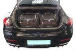 Torby Do Bagażnika Mercedes-Benz Eqe Ev 2022+ 5Szt Kjust. Czarne torby podróżne KJUST, bez wzorów, z kauczuku. Za 1,424.00 zł.