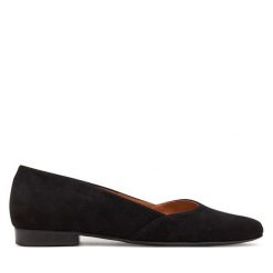 Baleriny R.Polański. Czarne baleriny R.Polański, bez wzorów, bez obcasa, bez zapięcia. Za 379.99 zł.