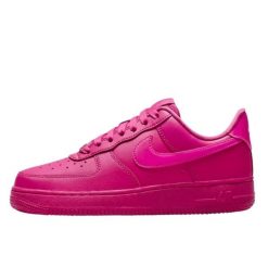 Buty do chodzenia dla dorosłych Air Force 1 Low '07 Fireberry. Czerwone buty treningowe Nike, bez wzorów, z materiału, bez zapięcia, trekkingowe, Nike Air Force. Za 3,807.10 zł.