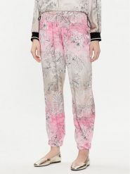 Liu Jo Spodnie materiałowe TA4238 T3247 Różowy Relaxed Fit. Czerwone spodnie materiałowe Liu Jo, bez wzorów, z materiału. Za 699.99 zł.