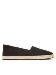 DeeZee Espadryle WSS20375-35 Czarny. Czarne espadryle DeeZee, bez wzorów, z materiału, bez obcasa. Za 79.99 zł.