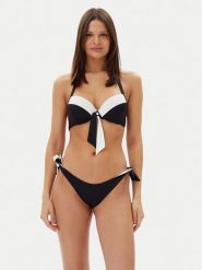 Liu Jo Strój kąpielowy VA5171 J6447 09096 Czarny. Czarne bikini Liu Jo, bez wzorów, z syntetyku. Za 499.99 zł.