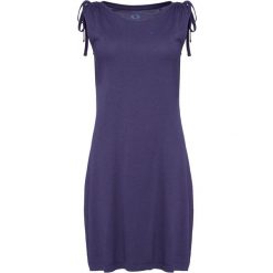 Sukienka LOAP Asanura bez rękawów niebieska XS. Niebieskie sukienki Lolë, xs, bez wzorów, z bawełny, klasyczne, bez kołnierzyka, bez ramiączek, sportowe. Za 153.99 zł.