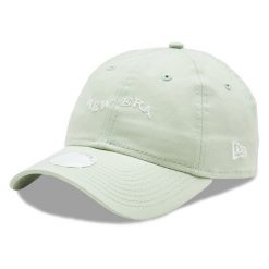 Czapka z daszkiem New Era. Zielone czapki z daszkiem New Era, bez wzorów. Za 99.99 zł.