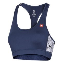 Biustonosz dla kobiet Ocun Misty sargasso. Niebieskie biustonosze sportowe Ocun, bez wzorów. Za 215.50 zł.