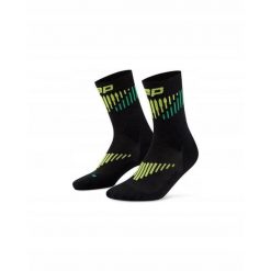 Damskie skarpetki kompresyjne do połowy łydki sportowe z wełną Merino Core. Czarne skarpetki CEP, bez wzorów, z elastanu. Za 69.00 zł.