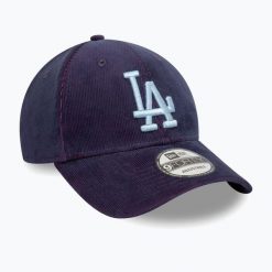 Czapka z daszkiem New Era Two Tone Cord 9Forty Los Angeles Dodgers. Niebieskie czapki z daszkiem New Era, bez wzorów. Za 129.99 zł.