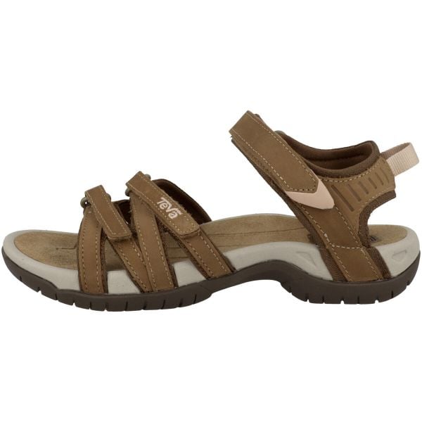 Buty do chodzenia damskie Teva Hybr Tirra. Brązowe buty trekkingowe Teva, bez wzorów, z materiału, bez zapięcia, trekkingowe. Za 579.99 zł.