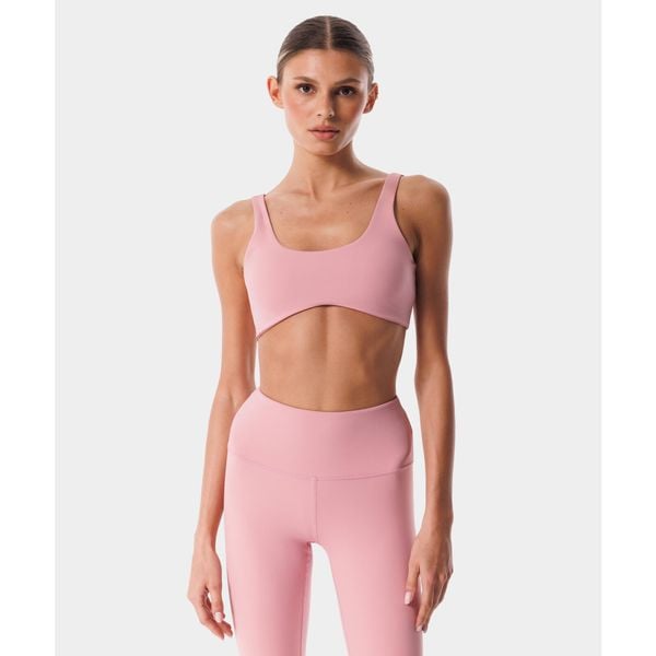 Biustonosz sportowy z regulacją Carpatree Balletcore. Czerwone biustonosze sportowe Carpatree, bez wzorów, na fitness i siłownię. Za 139.99 zł.