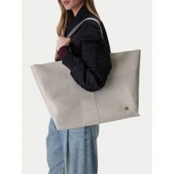 Torebka G-Star Raw. Szare shopper bag G-Star Raw, bez wzorów, retro, bez dodatków. Za 249.99 zł.