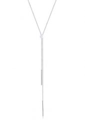 Elli Damski Y-łańcuszek Geo Basic Trend Blogger ze srebra próby 925 Sterling Silver 82910 Naszyjniki 1 ct. Szare łańcuszki Elli, z materiału, srebrne. Za 328.99 zł.