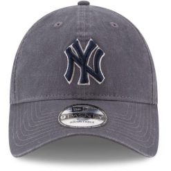 Czapka z daszkiem New Era MLB Core Classic 2 0 9TWENTY New York Yankees. Szare czapki z daszkiem New Era, bez wzorów. Za 186.50 zł.