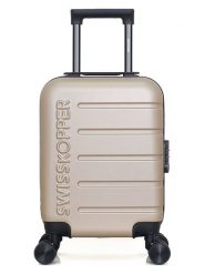 SWISS KOPPER Walizka "Aigle" w kolorze beżowym - 32 x 42 x 20 cm rozmiar: onesize. Brązowe walizki SWISS KOPPER. Za 108.99 zł.