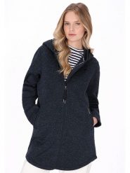 Schmuddelwedda Płaszcz polarowy w kolorze granatowym rozmiar: M. Niebieskie płaszcze Schmuddelwedda, m, bez wzorów, z polaru, bez kaptura. Za 217.99 zł.