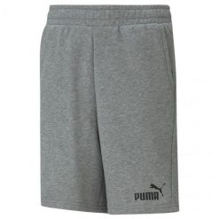 Spodenki Dziecięce Essential Sweat Shorts. Szare szorty Puma, bez wzorów. Za 109.99 zł.