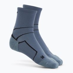 Skarpety Mizuno ER Trail. Niebieskie skarpetki Mizuno, bez wzorów. Za 29.99 zł.