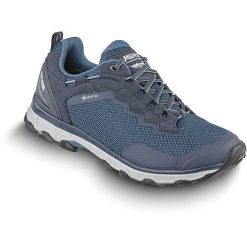 Buty trekkingowe damskie MEINDL Activo Sport Lady GTX z membraną Gore-tex. Niebieskie buty trekkingowe MEINDL, z gore-texu, bez zapięcia. Za 898.99 zł.